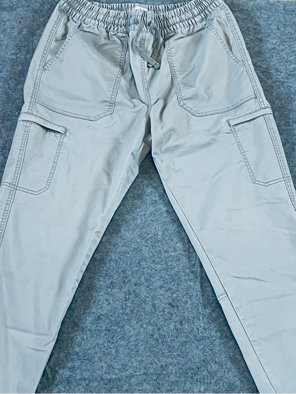 dip Men's Light Gray Cargo Jogger Pants